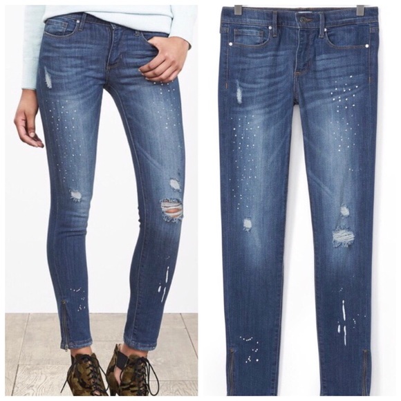banana republic distressed jeans